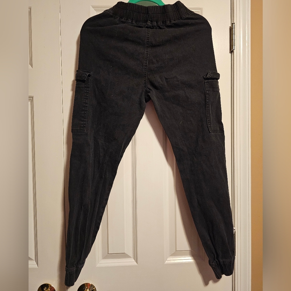 Hot Topic Black Jogger Pants - Picture 4 of 4